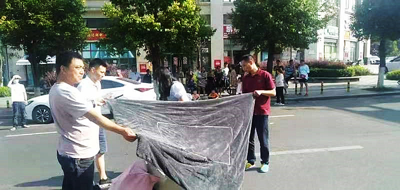 點(diǎn)贊｜烈日下行人被撞倒地，熱心公交人全程守護(hù)